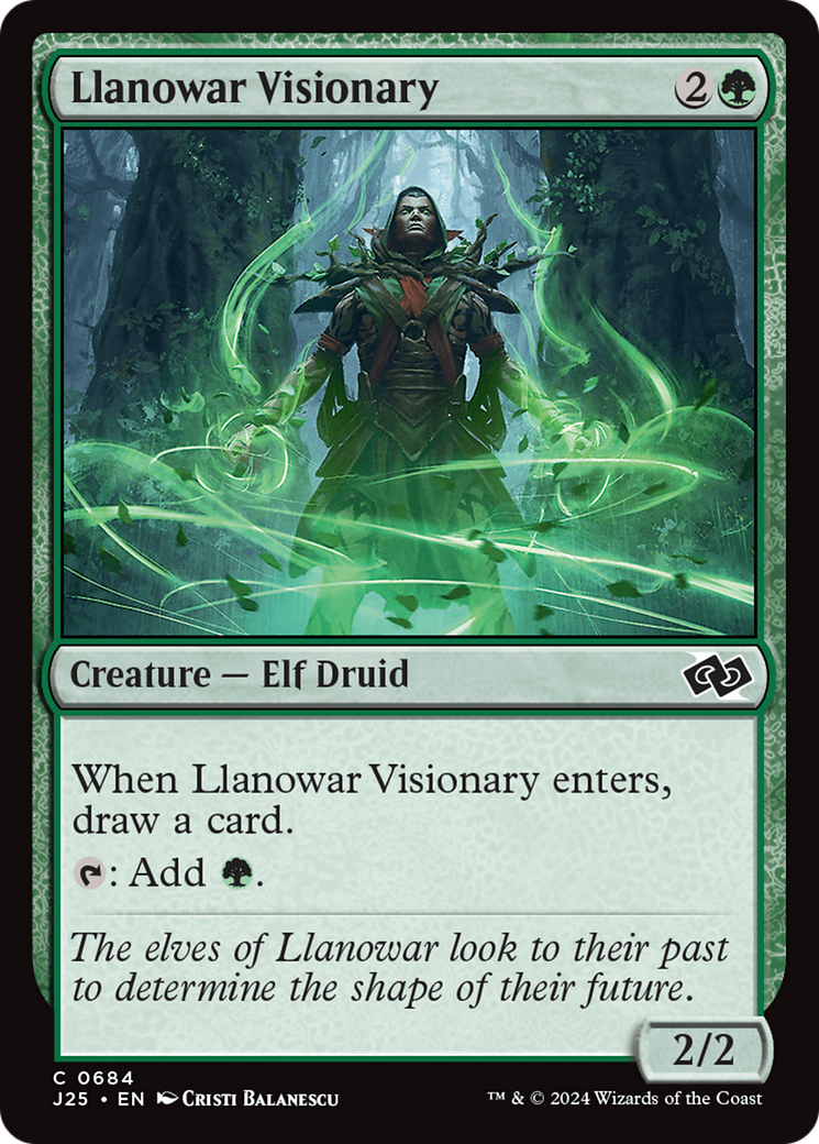 Llanowar Visionary [Foundations Jumpstart] - The Mythic Store | 24h Order Processing