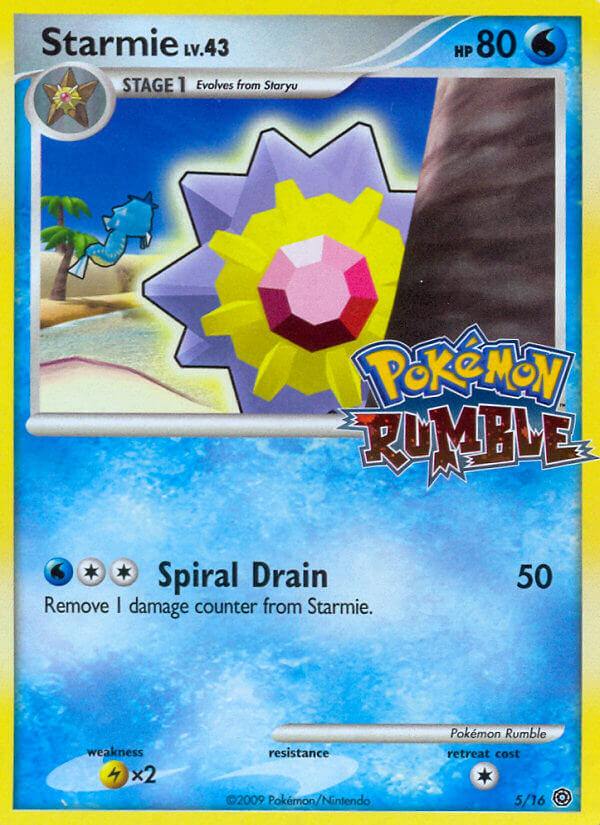 Starmie (5/16) [Pokémon Rumble] - The Mythic Store | 24h Order Processing