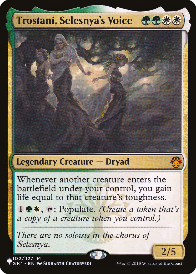 Trostani, Selesnya's Voice [The List] - The Mythic Store | 24h Order Processing