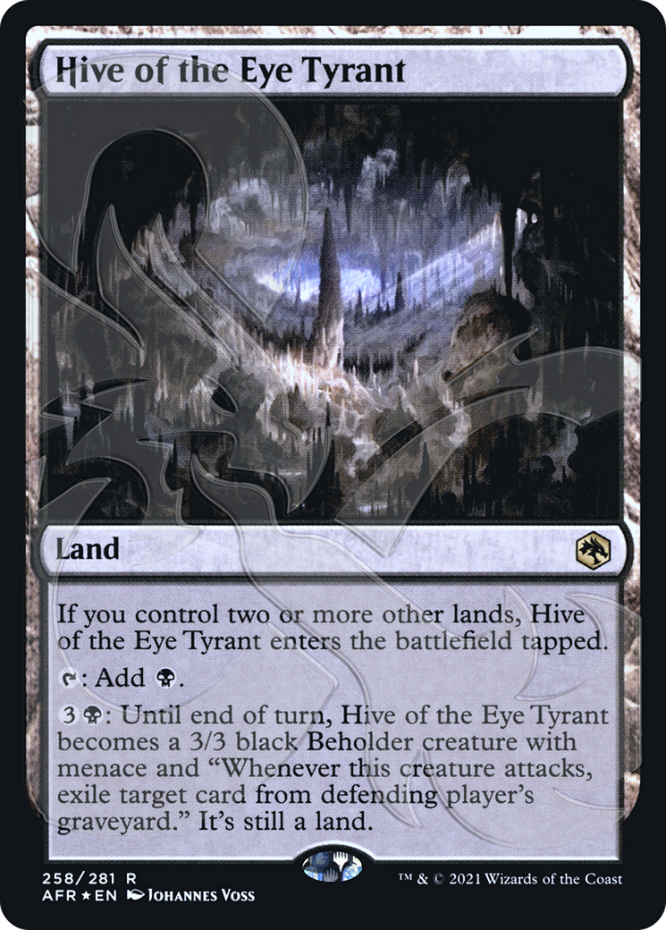 Hive of the Eye Tyrant (Ampersand Promo) [Dungeons & Dragons: Adventures in the Forgotten Realms Promos] - The Mythic Store | 24h Order Processing