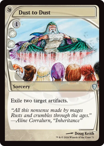 Dust to Dust (Future Sight) [Mystery Booster: Commander Edition] - The Mythic Store | 24h Order Processing
