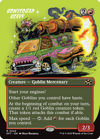 Howlsquad Heavy (Borderless) [Aetherdrift] - The Mythic Store | 24h Order Processing