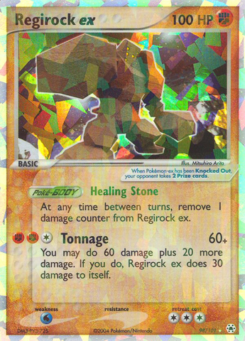 Regirock ex (98/101) [EX: Hidden Legends] - The Mythic Store | 24h Order Processing