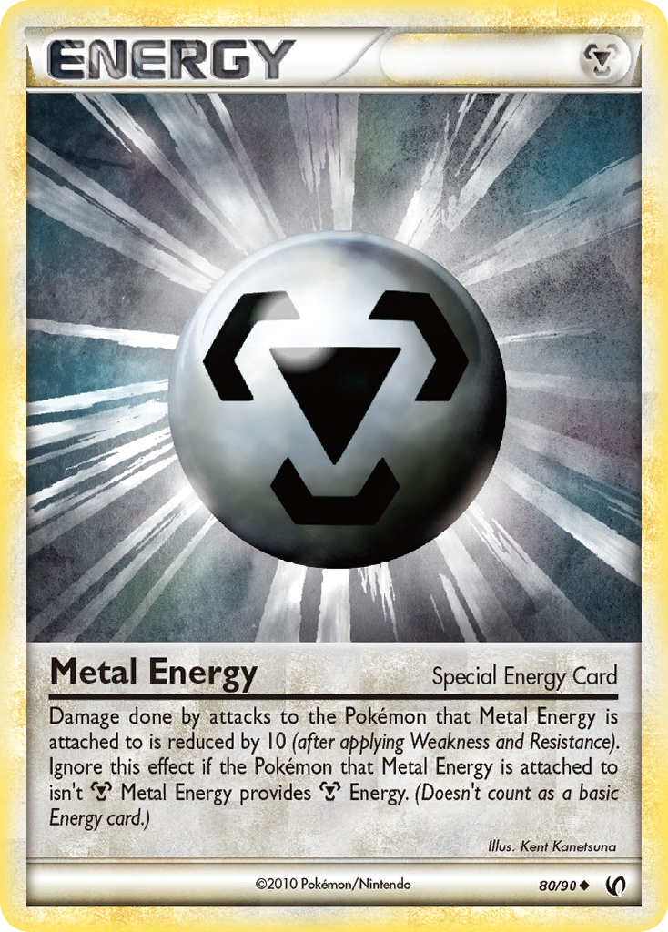Metal Energy (80/90) [HeartGold & SoulSilver: Undaunted] - The Mythic Store | 24h Order Processing