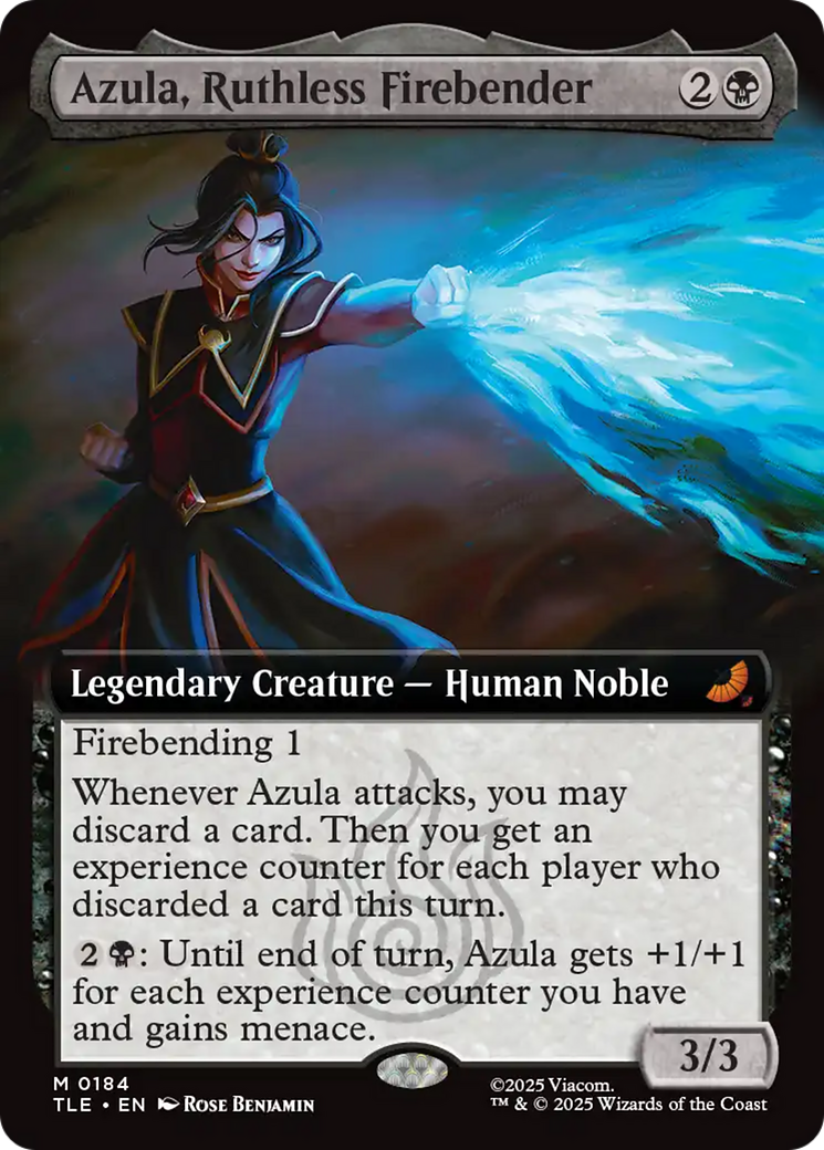Azula, Ruthless Firebender (Extended Art) [Avatar: The Last Airbender: Eternal-Legal] - The Mythic Store | 24h Order Processing