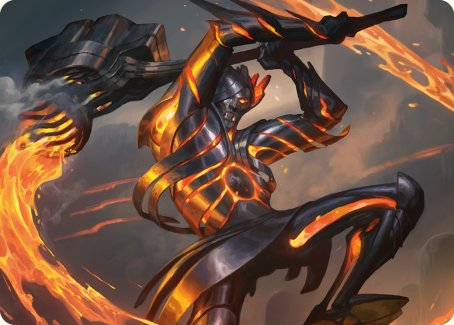 Forgehammer Centurion Art Card [Phyrexia: All Will Be One Art Series] - The Mythic Store | 24h Order Processing