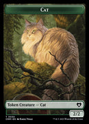 The Monarch // Cat (0030) Double-Sided Token [Commander Masters Tokens] - The Mythic Store | 24h Order Processing