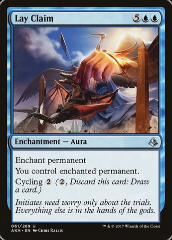 Lay Claim [Amonkhet] - The Mythic Store | 24h Order Processing