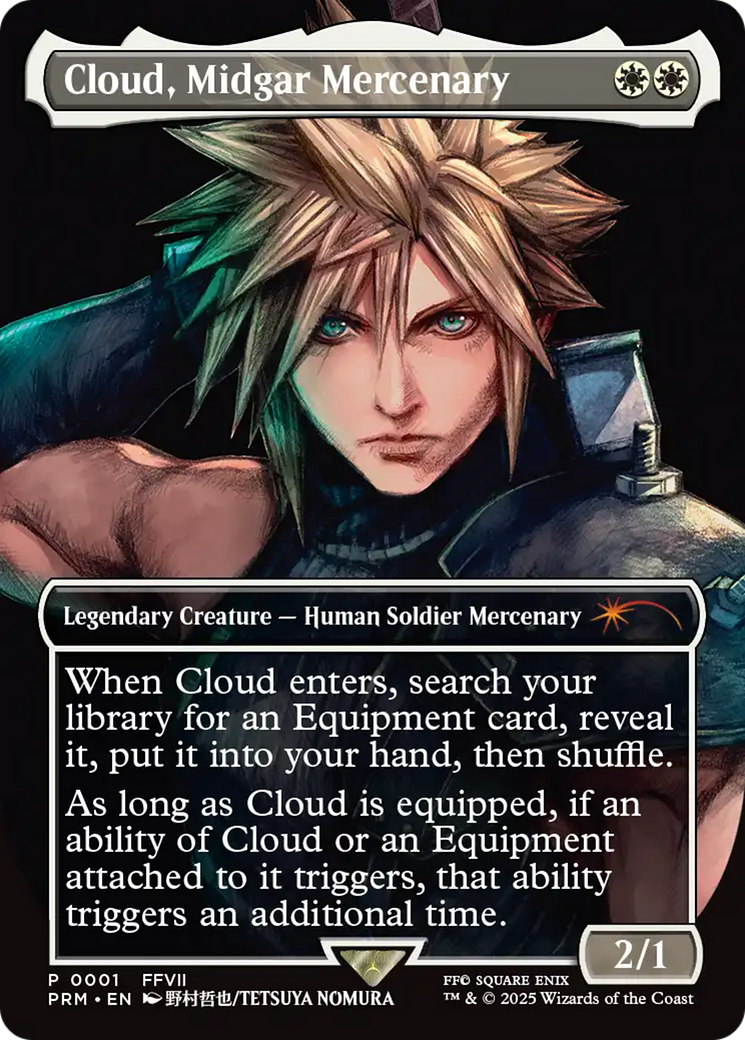 Cloud, Midgar Mercenary [Pro Tour Promos] - The Mythic Store | 24h Order Processing