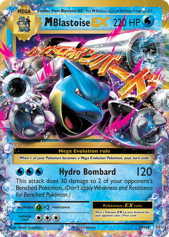 M Blastoise EX (22/108) [XY: Evolutions] - The Mythic Store | 24h Order Processing