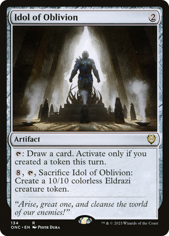 Idol of Oblivion [Phyrexia: All Will Be One Commander] - The Mythic Store | 24h Order Processing