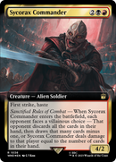 Sycorax Commander (Extended Art) (Surge Foil) [Doctor Who] - The Mythic Store | 24h Order Processing