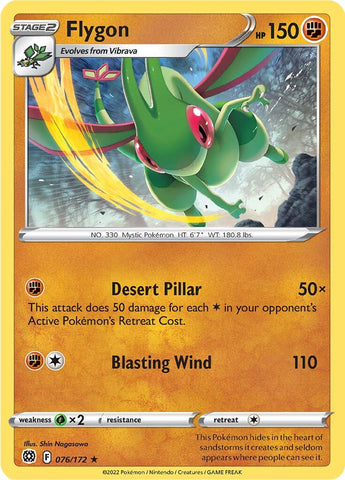 Flygon (076/172) [Sword & Shield: Brilliant Stars] - The Mythic Store | 24h Order Processing