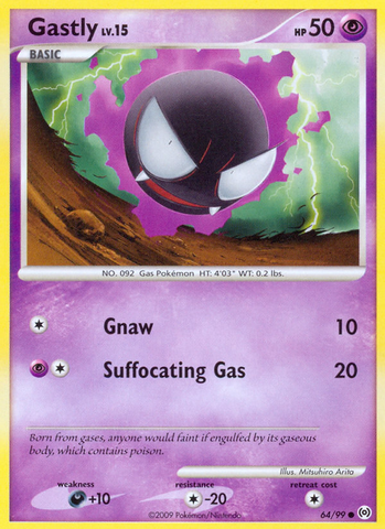 Gastly (64/99) [Platinum: Arceus] - The Mythic Store | 24h Order Processing