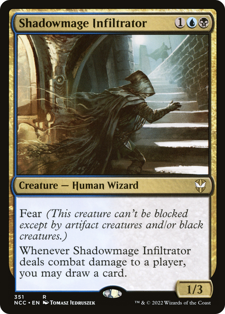 Shadowmage Infiltrator [Streets of New Capenna Commander] - The Mythic Store | 24h Order Processing