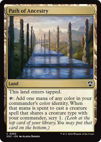 Path of Ancestry [Secrets of Strixhaven Commander] - The Mythic Store | 24h Order Processing