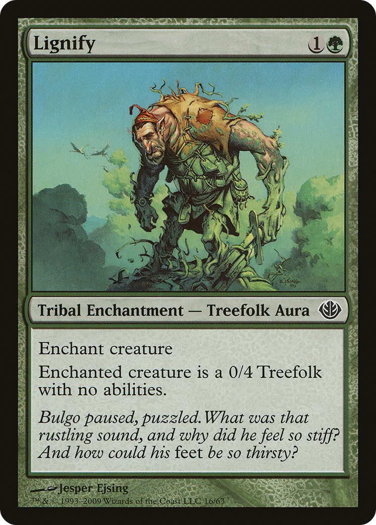 Lignify [Duel Decks: Garruk vs. Liliana] - The Mythic Store | 24h Order Processing