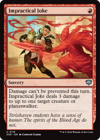 Impractical Joke [Secrets of Strixhaven] - The Mythic Store | 24h Order Processing