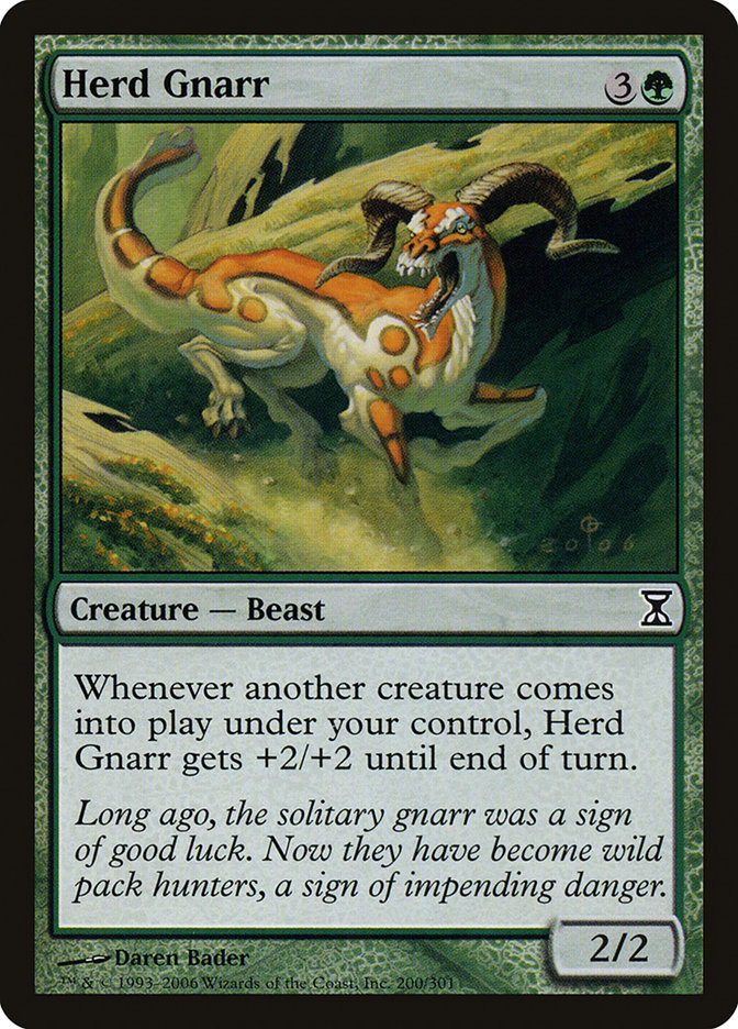 Herd Gnarr [Time Spiral] - The Mythic Store | 24h Order Processing