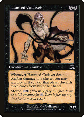 Haunted Cadaver [Onslaught] - The Mythic Store | 24h Order Processing