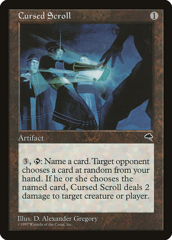 Cursed Scroll [Tempest] - The Mythic Store | 24h Order Processing