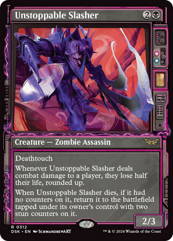 Unstoppable Slasher (Showcase) [Duskmourn: House of Horror] - The Mythic Store | 24h Order Processing