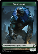 Tentacle // Frog Lizard Double-Sided Token [The List] - The Mythic Store | 24h Order Processing