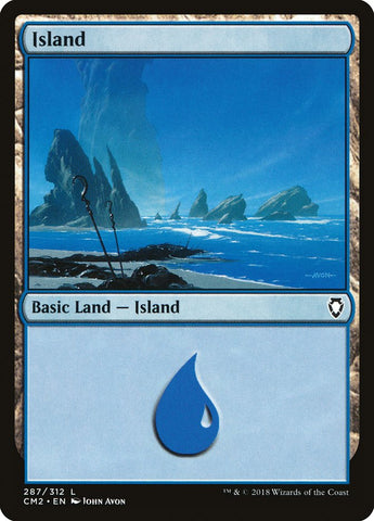 Island (287) [Commander Anthology Volume II] - The Mythic Store | 24h Order Processing