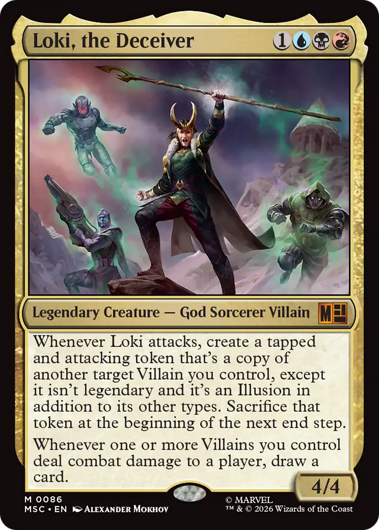 Loki, the Deceiver (Surge Foil) [Marvel Super Heroes Commander] - The Mythic Store | 24h Order Processing