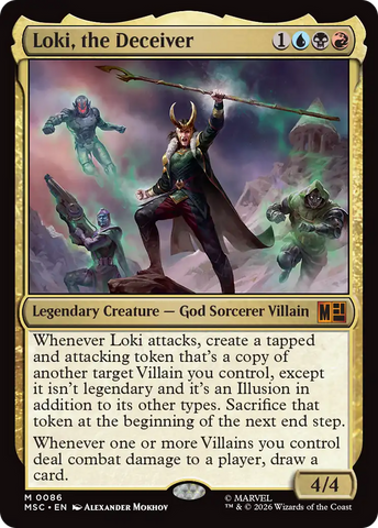 Loki, the Deceiver (Surge Foil) [Marvel Super Heroes Commander] - The Mythic Store | 24h Order Processing