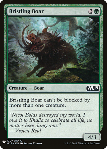 Bristling Boar [Mystery Booster] - The Mythic Store | 24h Order Processing