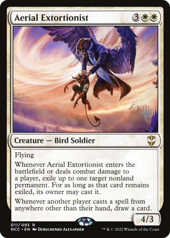 Aerial Extortionist (Promo Pack) [Streets of New Capenna Commander Promos] - The Mythic Store | 24h Order Processing
