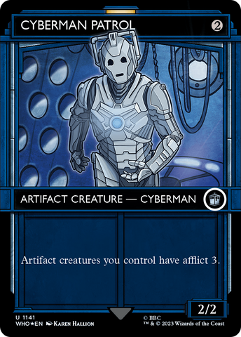 Cyberman Patrol (Showcase) (Surge Foil) [Doctor Who] - The Mythic Store | 24h Order Processing