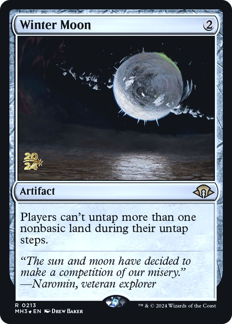 Winter Moon [Modern Horizons 3 Prerelease Promos] - The Mythic Store | 24h Order Processing