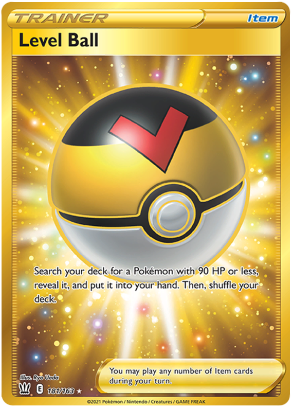Level Ball (181/163) [Sword & Shield: Battle Styles] - The Mythic Store | 24h Order Processing