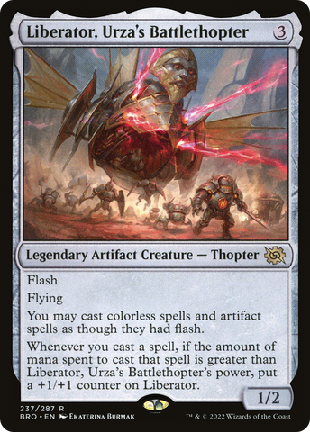 Liberator, Urza's Battlethopter [The Brothers' War] - The Mythic Store | 24h Order Processing