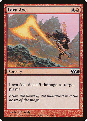 Lava Axe [Magic 2011] - The Mythic Store | 24h Order Processing