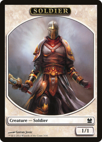 Soldier Token [Modern Masters Tokens] - The Mythic Store | 24h Order Processing