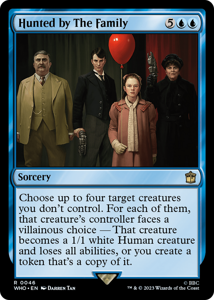 Hunted by The Family [Doctor Who] - The Mythic Store | 24h Order Processing