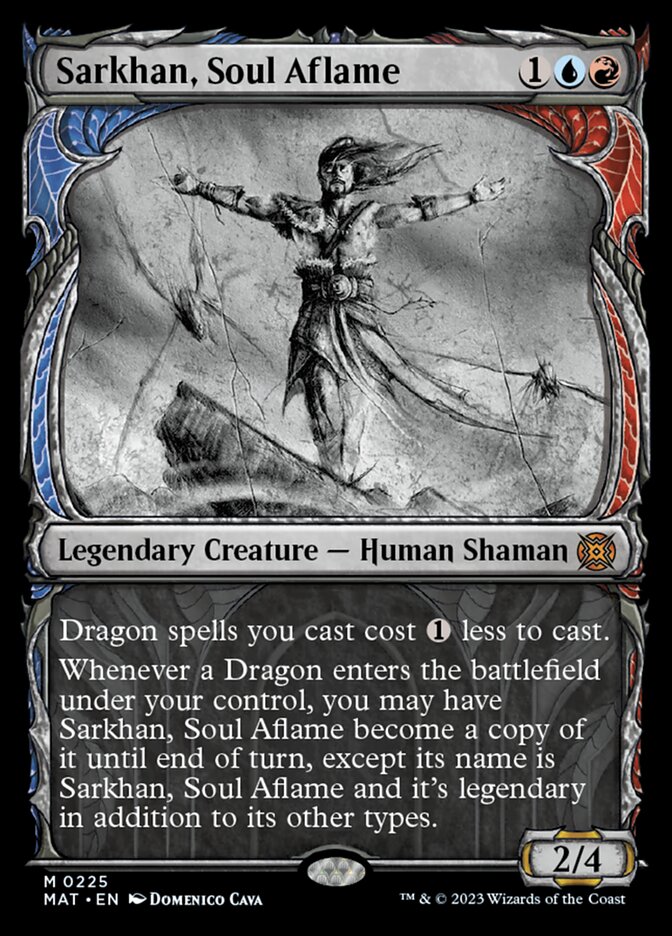 Sarkhan, Soul Aflame (Showcase Halo Foil) [March of the Machine: The Aftermath] - The Mythic Store | 24h Order Processing
