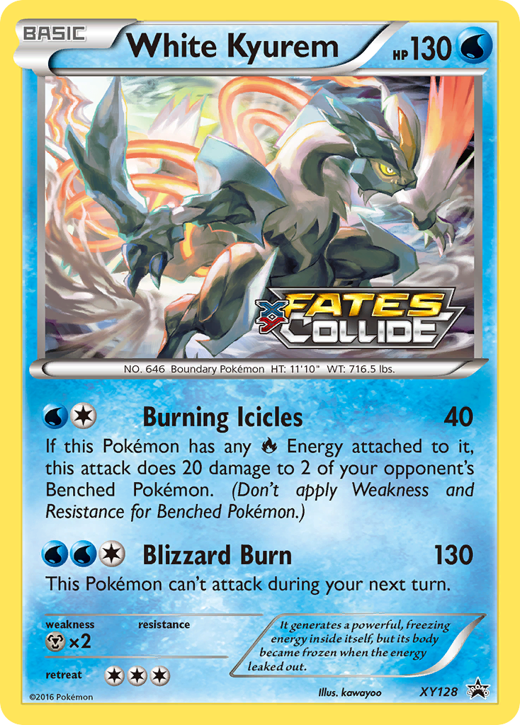 White Kyurem (XY128) [XY: Black Star Promos] - The Mythic Store | 24h Order Processing