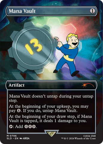 Mana Vault (Rainbow Foil) [Secret Lair Drop Series] - The Mythic Store | 24h Order Processing