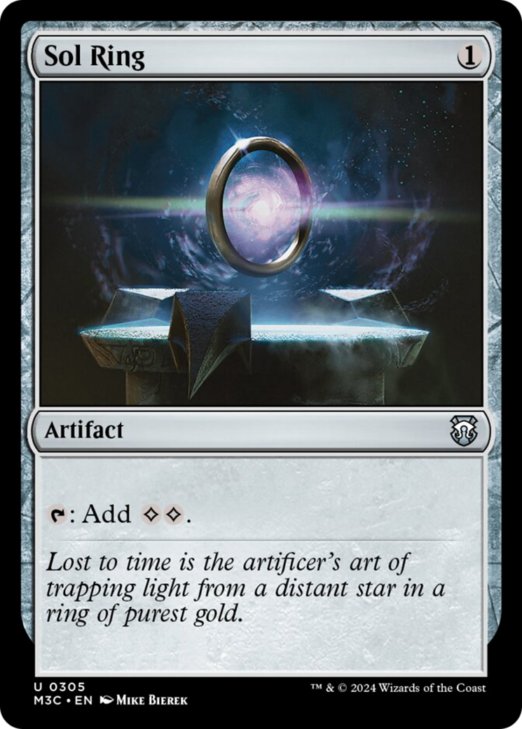 Sol Ring (Ripple Foil) [Modern Horizons 3 Commander] - The Mythic Store | 24h Order Processing