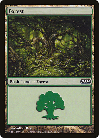 Forest (247) [Magic 2012] - The Mythic Store | 24h Order Processing