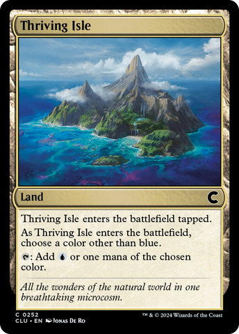 Thriving Isle [Ravnica: Clue Edition] - The Mythic Store | 24h Order Processing