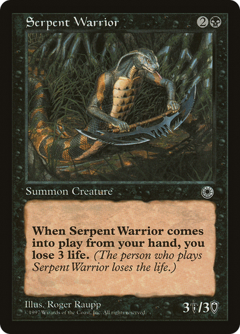 Serpent Warrior [Portal] - The Mythic Store | 24h Order Processing