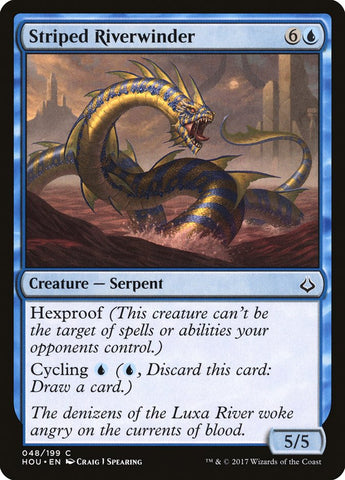 Striped Riverwinder [Hour of Devastation] - The Mythic Store | 24h Order Processing