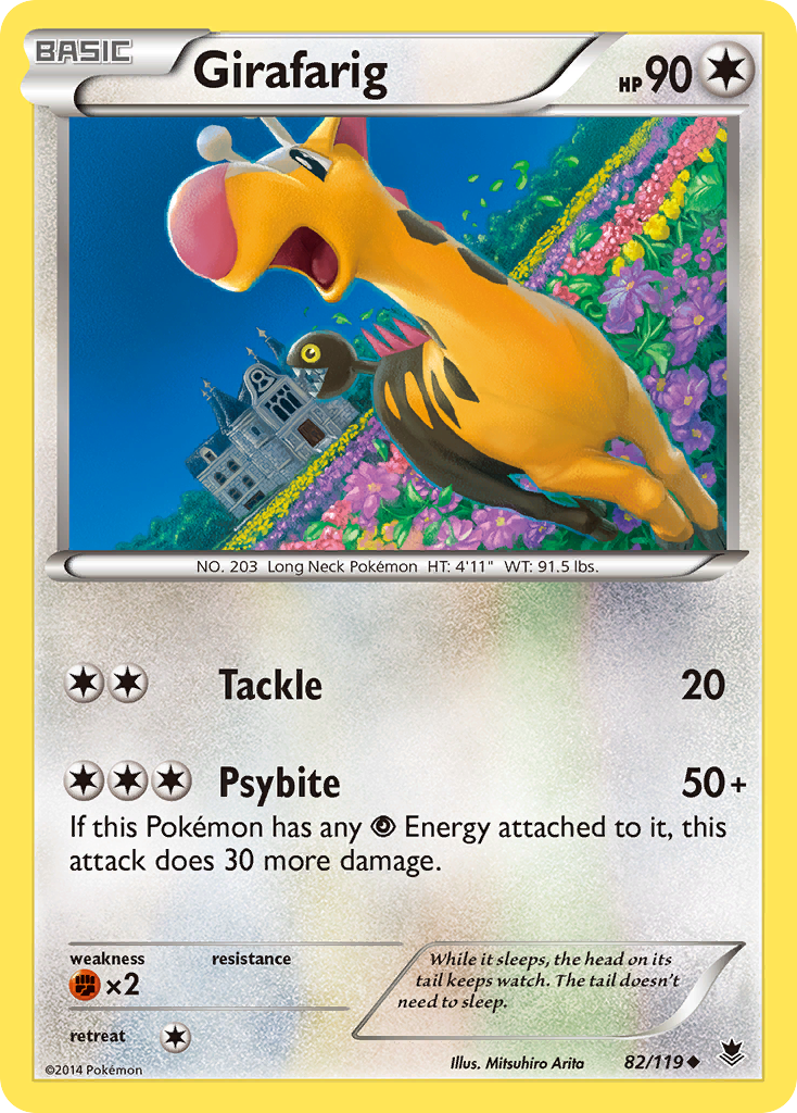 Girafarig (82/119) [XY: Phantom Forces] - The Mythic Store | 24h Order Processing