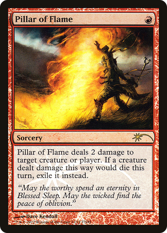 Pillar of Flame [Friday Night Magic 2012] - The Mythic Store | 24h Order Processing