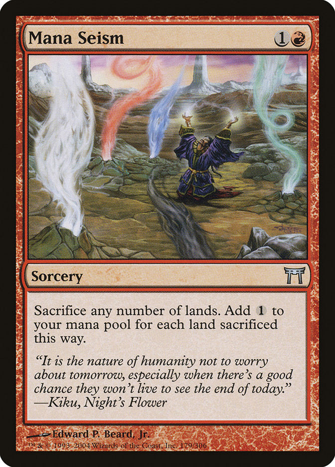 Mana Seism [Champions of Kamigawa] - The Mythic Store | 24h Order Processing